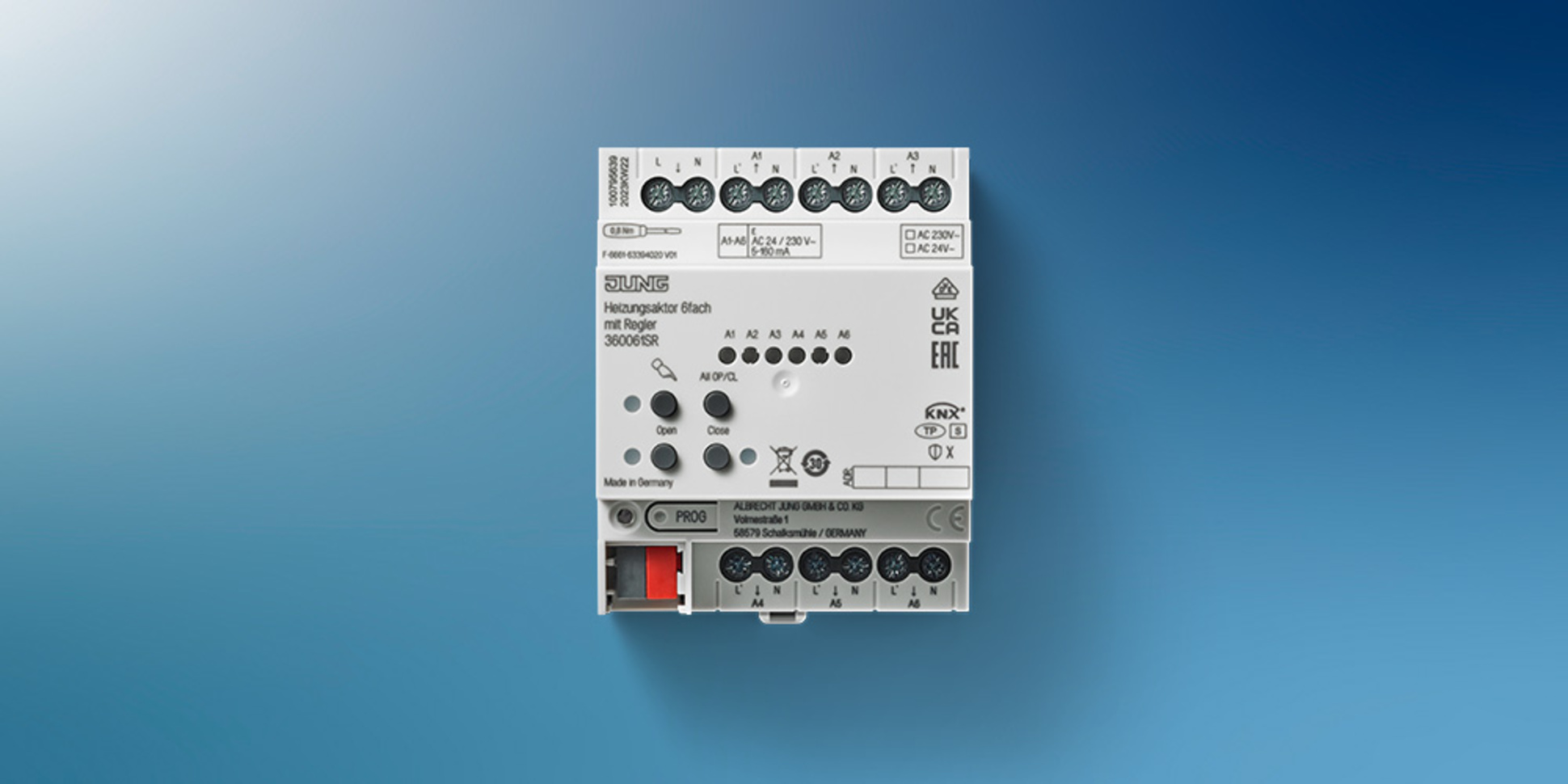 KNX Heizungsaktor 6-fach bei Salomon Elektrotechnik in Heidelberg